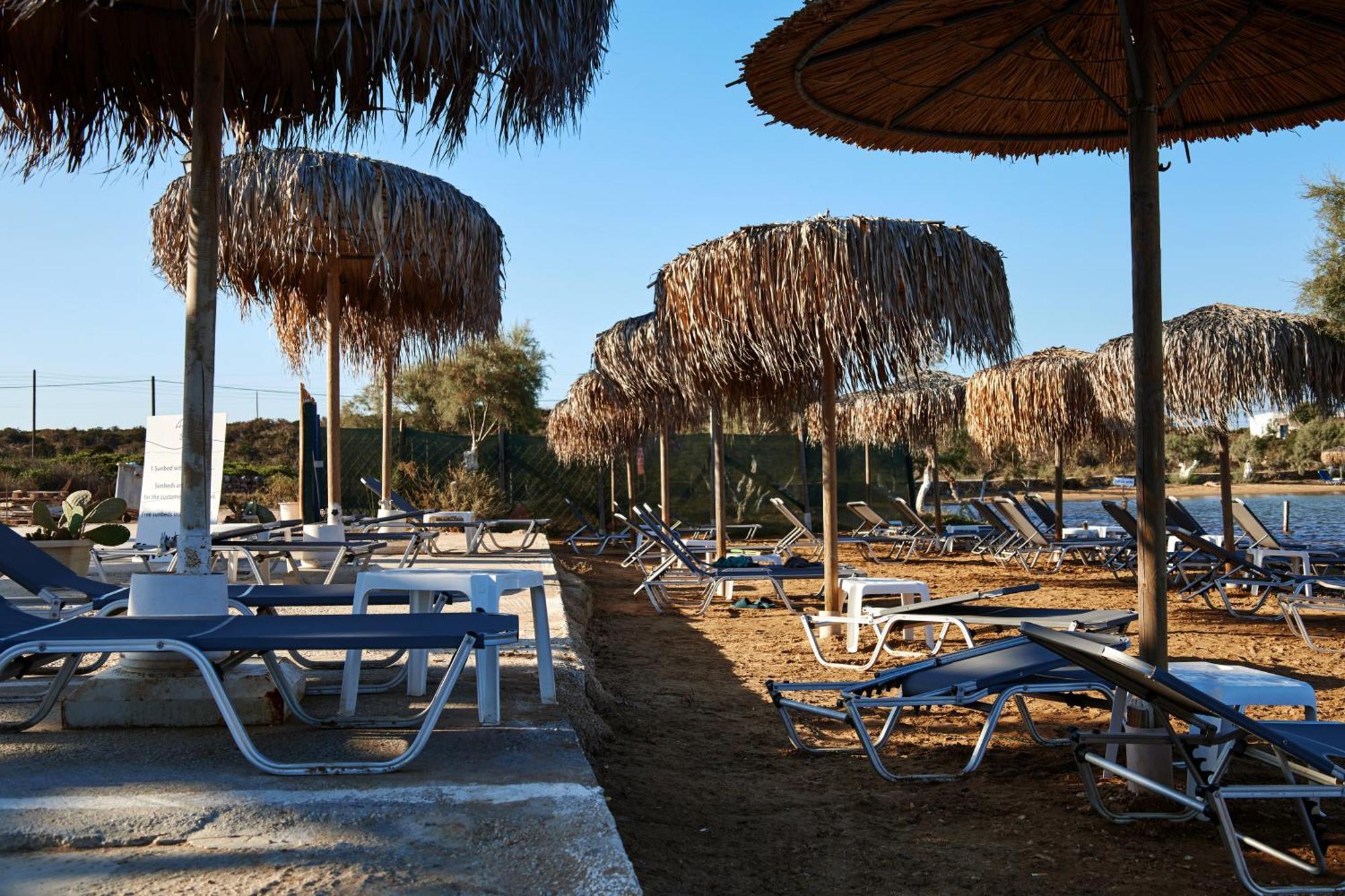 Theologos Beach Antiparos ciudad Exterior foto